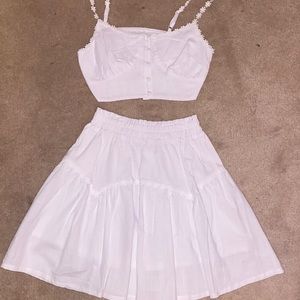 Flowy skirt set